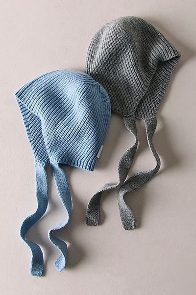 Free People Soft Wool Tied Bonnet Hat