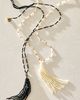 Free People Sola Beaded Tassel Necklace - 1