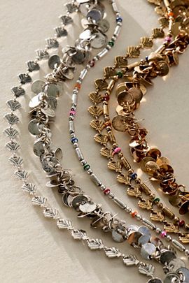Free People Solana Layered Anklet