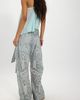 Free People Starry Skies Eyelet Pull-On Harem Pants - 2