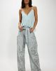 Free People Starry Skies Eyelet Pull-On Harem Pants - 3