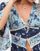 Free People Stella Mixed Print Top - 3