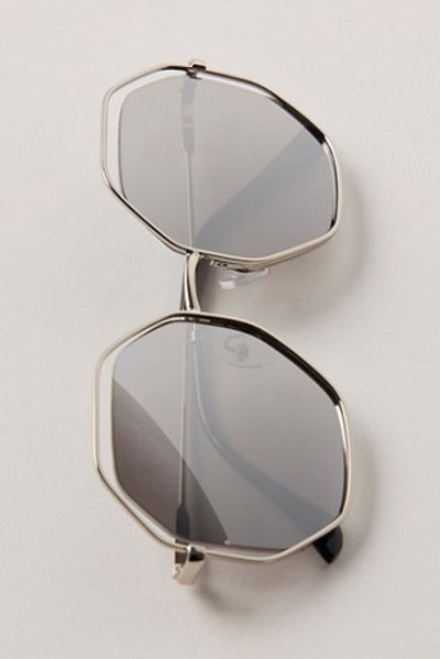 Free People Stevie Hex Sunglasses
