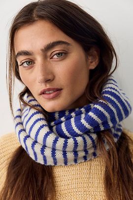 Free People Striped Infinity Snood