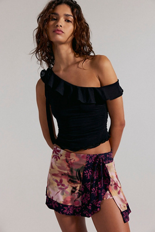Free People - Sun Soaked Sarong Mini Skort