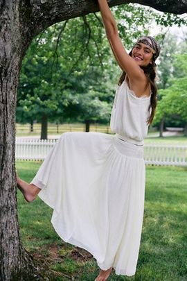 Free People Sunflare Maxi Skirt Set