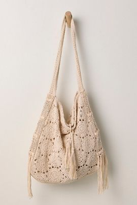 Free People Sunrise To Sunset Crochet Tote