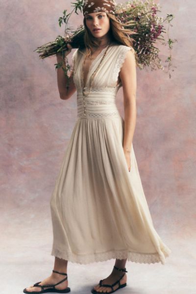 traveler midi dress free people Free People Traveler Midi Dress Size Small  Whatnot: Shop, Sell, Connect