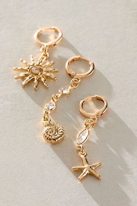 Free People Syd Bikini Charm Pack Of 3