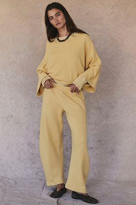 Free People Terry Tide 100% Cotton Pant Set