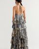 Free People Trapeze Cotton Silk Maxi Skirt Set - 2