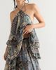 Free People Trapeze Cotton Silk Maxi Skirt Set - 3