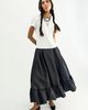 Free People Vernier Taffeta Midi Skirt - 3