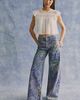 Free People We The Free Alter Ego Wide-Leg Printed Jeans - 2