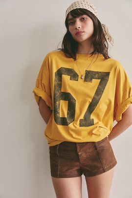 Free People We The Free Ana Suede Micro Shorts