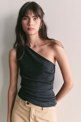 Free People We The Free Beach To Bar One-Shoulder Top