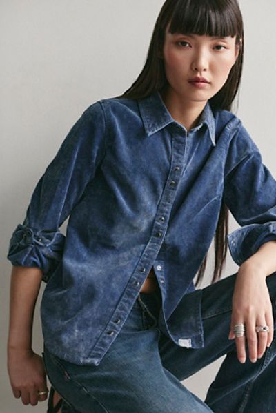Free People We The Free Benny Corduroy Button Down Shirt