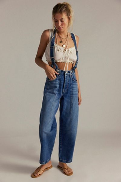 Free People We The Free Berkley Suspender Jeans