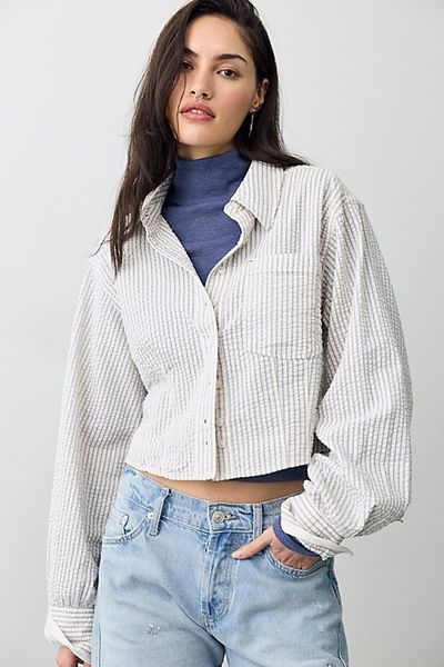 Free People We The Free Billie Slim Shirt