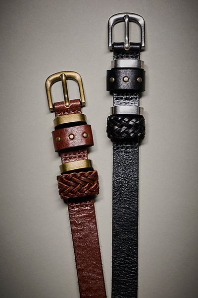 Free People We The Free Braided Slim Belt