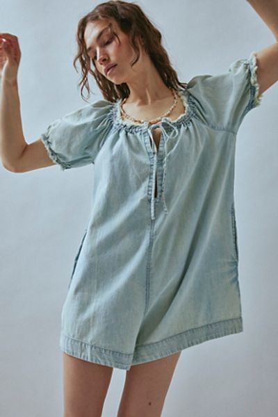 Free People - We The Free Daisy Denim Babydoll Romper