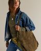 Free People We The Free Dallas Distressed Suede Bag - 1