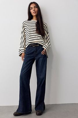 Free People We The Free Encore High-Rise Flare Jeans