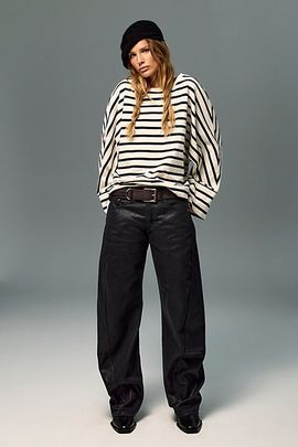 Free People We The Free Fable Coated Twisted Jeans