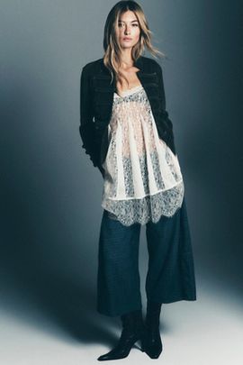 Free People We The Free Free To Roam Cropped Wide-Leg Jeans