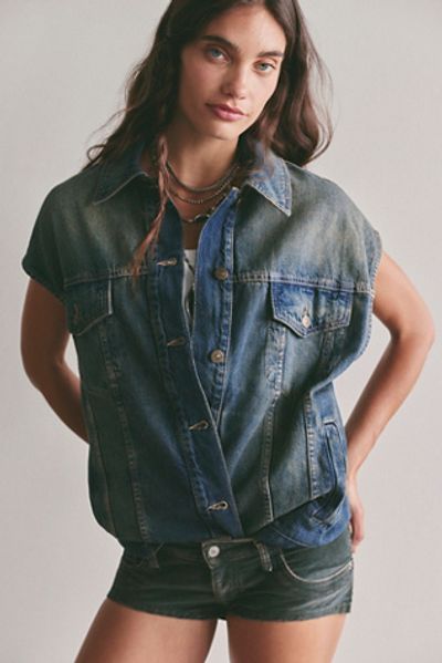 Free People We The Free Goldie Denim Vest