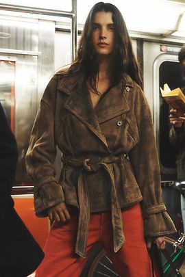 Free People We The Free Jackee Suede Jacket