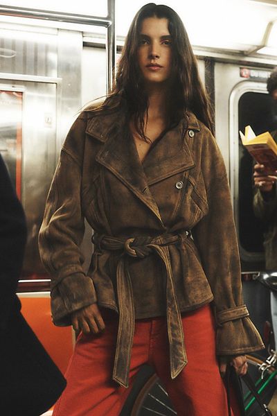 Free People We The Free Jackee Suede Jacket