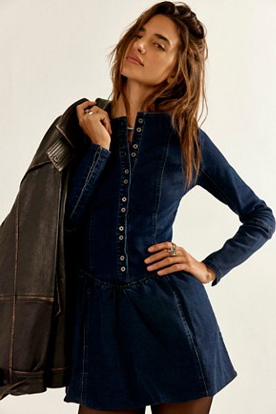 white christmas dresses Free People Women's Roadhouse Mini Dress