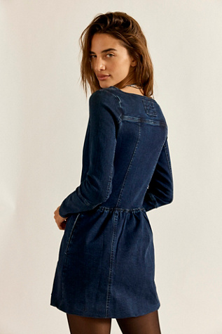 Free People - We The Free Kent Denim Mini Dress