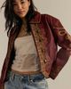 Free People We The Free Lana Leather Band Jacket - 3