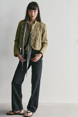 Free People We The Free Luna Mid-Rise Straight Jeans