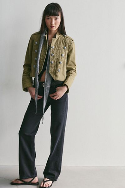 Free People We The Free Luna Mid-Rise Straight Jeans