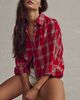 Free People We The Free Mira Plaid Top - 1