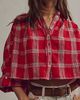 Free People We The Free Mira Plaid Top - 3