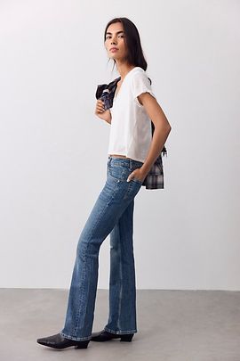 Free People We The Free Monte Low-Rise Slim Bootcut Jeans