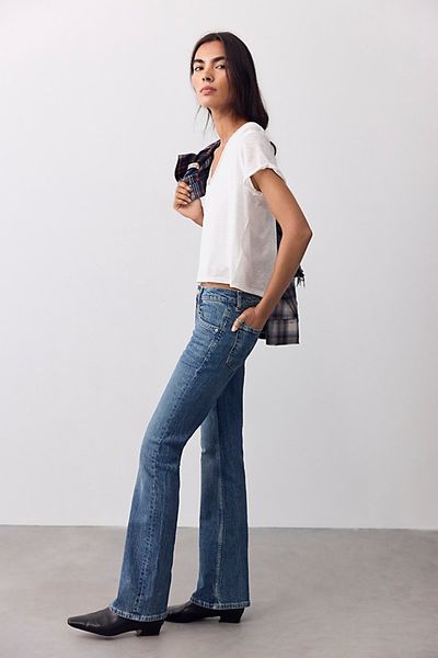 Free People We The Free Monte Low-Rise Slim Bootcut Jeans