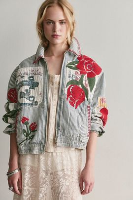 Free People We The Free Novelty Birdie Jacket