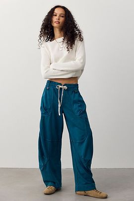 Free People We The Free Onset Knit Pull-On Cargo Pants