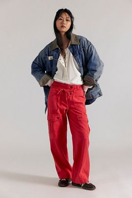 Free People We The Free Park Ave Pull-On Cargo Pants