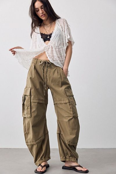 Free People We The Free Reef Curved Twill Cargo Pants