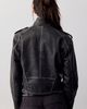 Free People We The Free Ryland Vegan Leather Band Jacket - 3