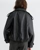 Free People We The Free Stratus Vegan Leather Funnel-Neck Jacket - 2