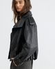 Free People We The Free Stratus Vegan Leather Funnel-Neck Jacket - 3