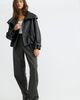 Free People We The Free Stratus Vegan Leather Funnel-Neck Jacket - 4