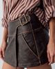 Free People We The Free Suki Vegan Micro Skirt - 4